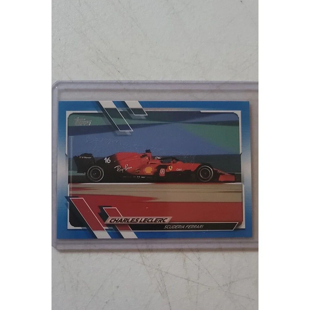 2021 Topps Formula 1 - F1 Cars Charles Leclerc #106 Blue /99